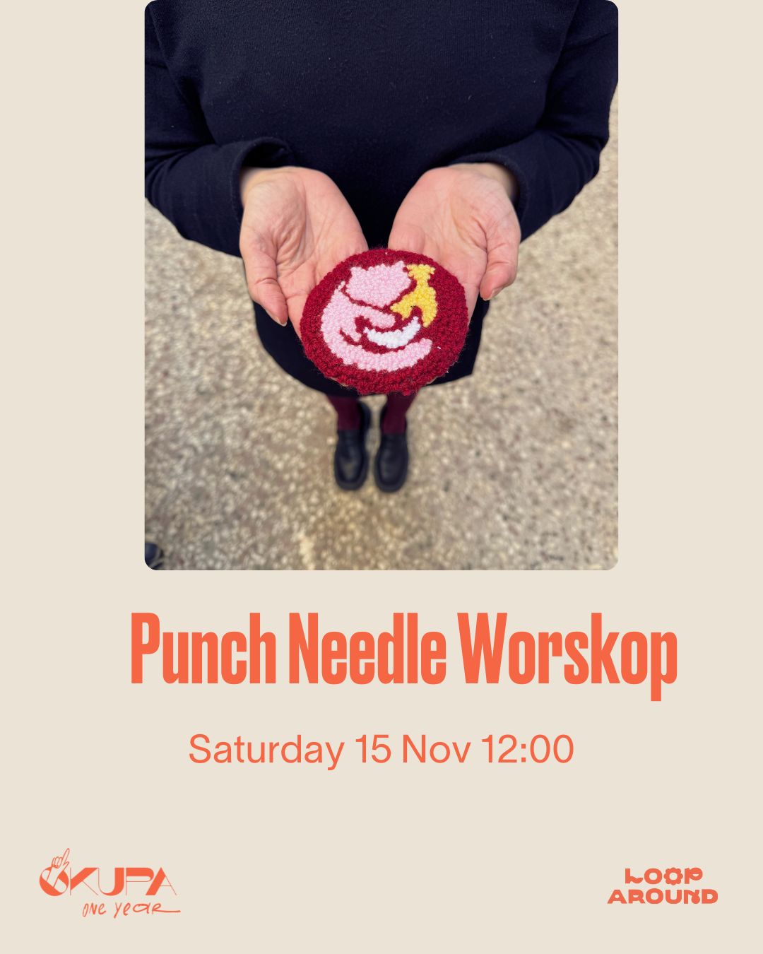 Loop around workshop &photo exhibition okupa poster